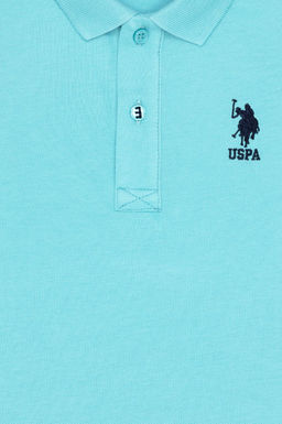 U. S. Polo Assn Мятная базовая футболка-поло для мальчиков - U.s. polo assn фото 9