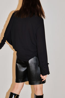 Blusa de volantes con lazada - H&m фото 4