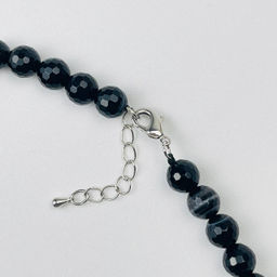 Бусы из полосатого Агата огранка - Радуга самоцветов фото 3