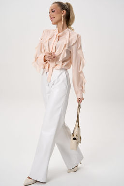 Рубашка Кристл (персиковый)