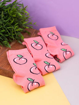 Носки женские iLikeGift "Peach", р. 35-40