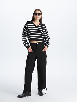 Jogger Kad?n Para??t Jean Pantolon - Waikiki фото 3