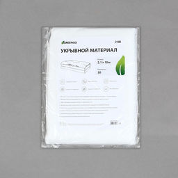 Материал укрывной, 10×2.1 м, плотность 30 г/м², белый, спанбонд с УФ-стабилизатором, Greengo, Эконом 30%