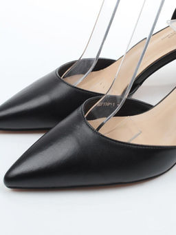 06-HDP1168-1 BLACK Туфли летние женские (натуральная кожа)