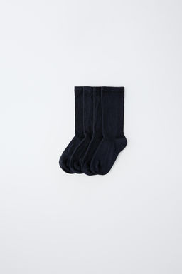FOUR-PACK OF KNEE-HIGH SOCKS