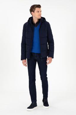 Мужское темно-синее пальто Неожиданная скидка в корзине - U.s. polo assn фото 4