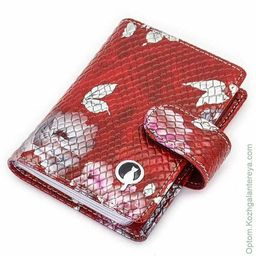 Женская кожаная визитница Sergio Valentini СВ 8135-010  фото 2