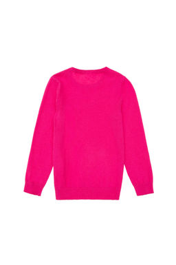 Базовый свитер фиолетового цвета для девочки Неожиданная скидка в корзине - U.s. polo assn фото 2