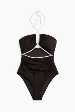 Traje de ba?o cut-out con relleno