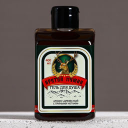Гель для душа виски Крутой мужик, 400 мл, аромат древесный с пряными нотами, Чистое счастье фото 2