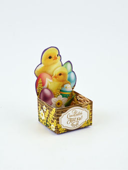 Цена за 5 шт. Подставка для яиц на Пасху «Цыплята», 4.5×4×3 см