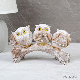 Фигурка Совы 23x10x14см / 21232-2 /уп 24/