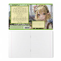 Цена за 10 шт. Тетрадь школьная ученическая ErichKrause Эльфы Аниме, 24 листа, линейка (в плёнке по 10 шт.)_MIX-PACK  фото 8