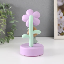 Фигурка светящаяся Девочка под цветочком, 8?8?15 см, МИКС