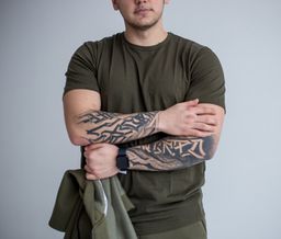 ВЫСОКОЕ КАЧЕСТВО Футболка базовая 95% ХЛОПОК - Knitka wear фото 2