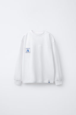 JOGGING T-SHIRT WITH LABEL