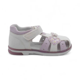 Сандалии детские AL982-2K бело фиолетовые - Sport фото 2