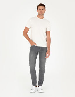 Ekru Slim Fit Basic Ti__rt - Pierre cardin фото 4