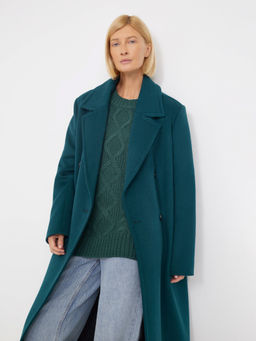 Джемпер с узорной вязкой B2876/hironel - Emka фото 5