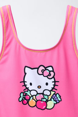 6-14 A?OS/ BA?ADOR FRUTAS HELLO KITTY SANRIO / Fucsia - Zara фото 3