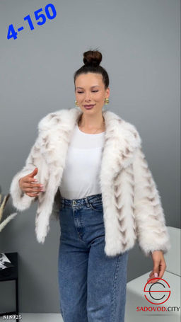 Шуба женская из искусственного меха