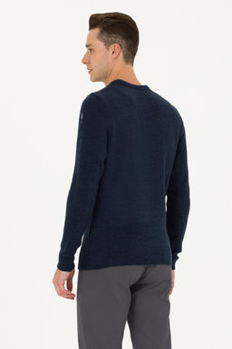 U. S. Polo Assn Мужской темно-синий свитер - U.s. polo assn фото 19