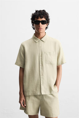 100% LINEN SHIRT - Zara фото 2