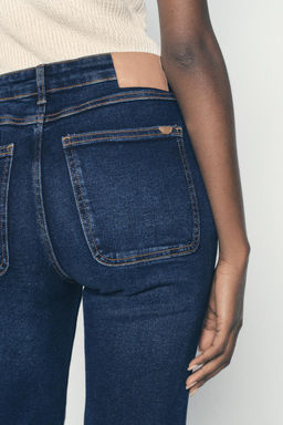 Z1975 HIGH-WAIST MINI FLARE JEANS - Zara фото 5