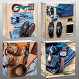 Цена за 12 шт. Пакет подарочный 26x32x10 23 февраля / 24813M /уп 12/480/ - Галеонтрейд фото 6