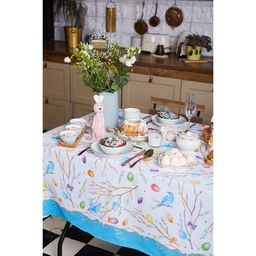 Скатерть Доляна Happy Easter 220х144 см  фото 8