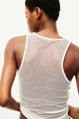 Camiseta sin mangas en malla - H&m фото 5