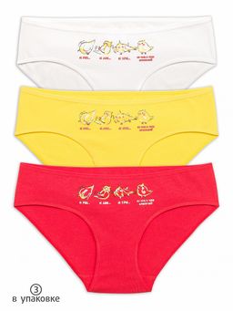 GULB5281/1(3шт. в упаковке) трусы для девочек