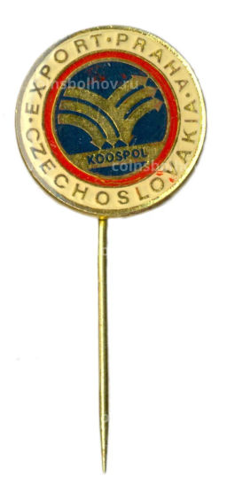 Значок рекламный Koospol