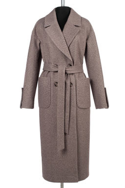 01-12229 Пальто женское демисезонное (пояс) - El podio фото 2