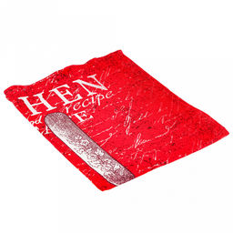 Полотенце кухонное 50х60см "Kitchen", рогожка, хлопок 156г/м2, без упаковки, "Домашняя мода" (Россия)