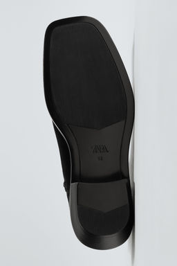 LEATHER COWBOY BOOTS - Zara фото 7