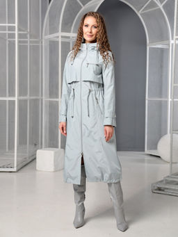 25130 Плащ ментоловый