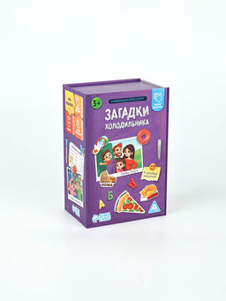 Развивающая игра-сортер Загадки холодильника, 31 карта, 3+