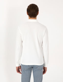 Ekru Slim Fit Sweatshirt - Pierre cardin фото 5