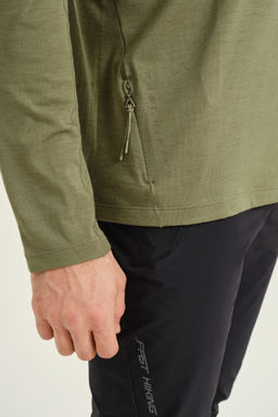 Лонгслив GUANJUN FAST HIKING Зеленый - Anta фото 7