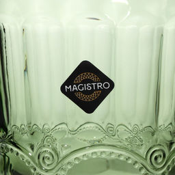 Стакан стеклянный Magistro Ла-Манш, 220 мл, 810 см, цвет зелёный  фото 12