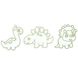 Набор творческая мастерская "Динозаврики" в коробке