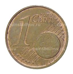 Монета 1 евроцент 2004 года D Германия