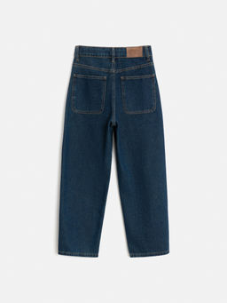 Брюки джинсовые детские ACOOLA Laperm для мальчиков темно-синие  фото 2