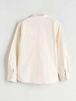 Basic Uzun Kollu Erkek ?ocuk G?mlek