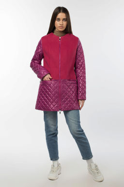 01-03011 Пальто женское демисезонное University - El podio фото 6