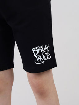 CRB wear / CSKB 70544-22-431 Шорты для мальчика,черный/Ex.Cherubino  фото 3