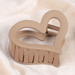 Крабик для волос 6 см Сердце / GTQ-46 /уп 12/240/микс - ГалеонТрейд фото 3