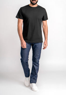 Футболка мужская короткий рукав GREG G145-RD-6012 (чёрный) фото 3