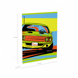 Цена за 5 шт. Тетрадь общая ученическая ErichKrause Neon Car, 48 листов, клетка, глянцевая ламинация_MIX-PACK  фото 10